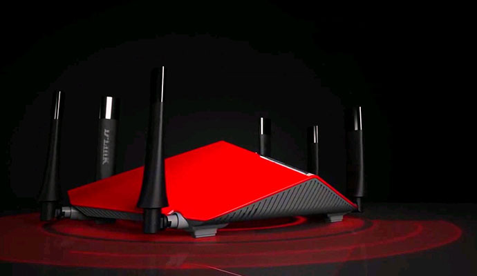 D-Link AC3200 Ultra Wi-Fi Router (DIR-890LR)