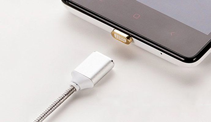 Magnetic Phone Charger Cable Adapter For iPhone Android Type C Micro USB US