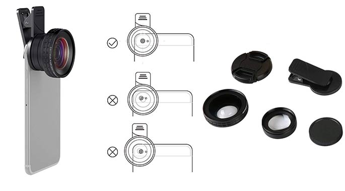 Aukey Ora iPhone Clip on lens - Affordable iPhone photography accessories for 2024