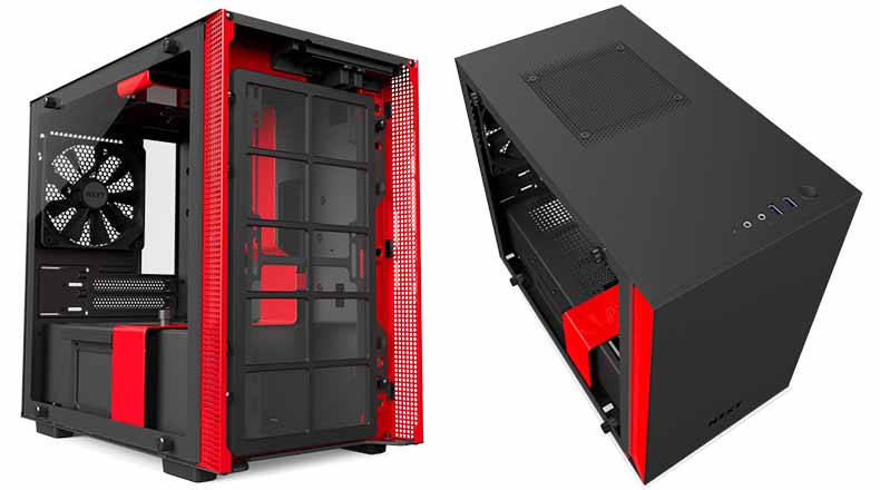 NZXT H200i -  Top, front and side panel cooling