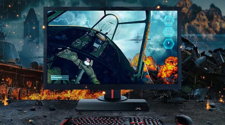 ViewSonic XG2530 25 Inch 1080p, 240Hz Monitor for Gaming with AMD RX5700 XT