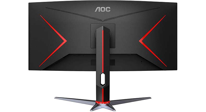 AOC CU34G2X Gaming monitor back mount and Stand