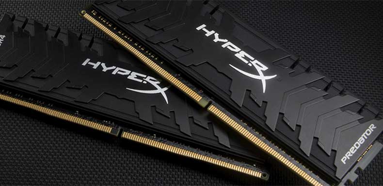 HyperX Predator Black 16GB 3200MHz Memory kit for AMD Ryzen 5950X and 5900X