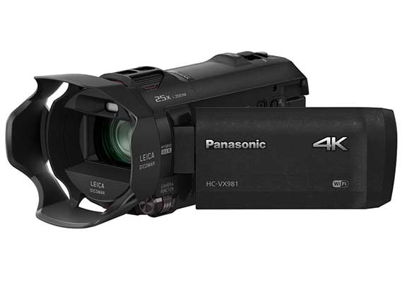 Panasonic HC-VX981K - Semi-professional 4K Camcorder