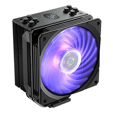 Cooler Master Hyper 212 RGB Black Edition CPU Cooler for AMD Ryzen 5 5600X