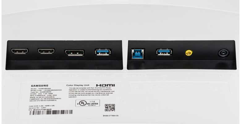 Samsung Odyssey Neo G8 S32BG85 Input Output ports selection