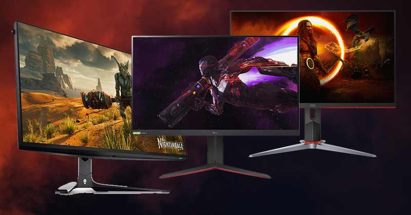 Best Gaming Monitors For AMD RX 7800 XT based PC build
