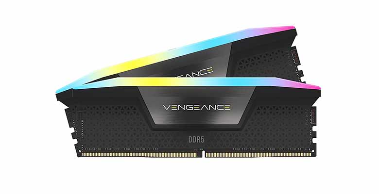 CORSAIR VENGEANCE RGB 32GB 6000MHz CL30 DDR5 RAM