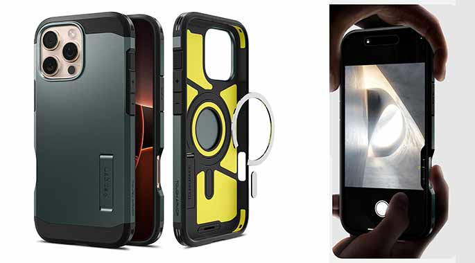 Spigen Tough Armor Case for iPhone 16 Pro Max